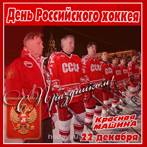 поздравления с днём хоккея в России