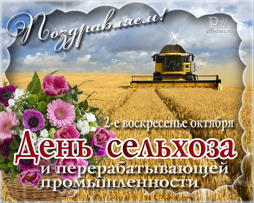 поздравления с днём сельского хозяйства